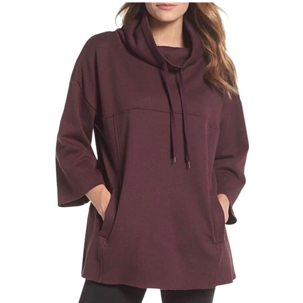 UGG Astrid fleece lined poncho cowl neck sweatshirt XS/S athleisure oversized